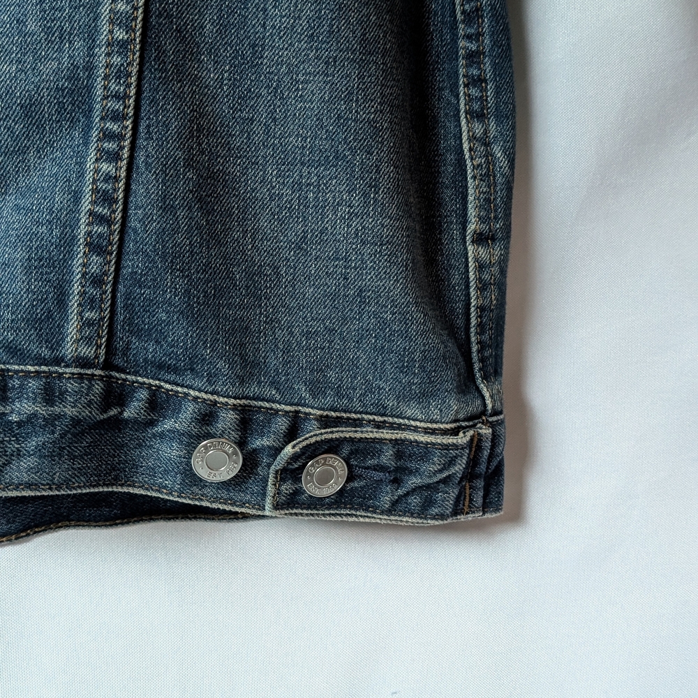 GAP ICON Denim Jean Jacket - Saddle Blue 🧥 - Picture 13 of 13